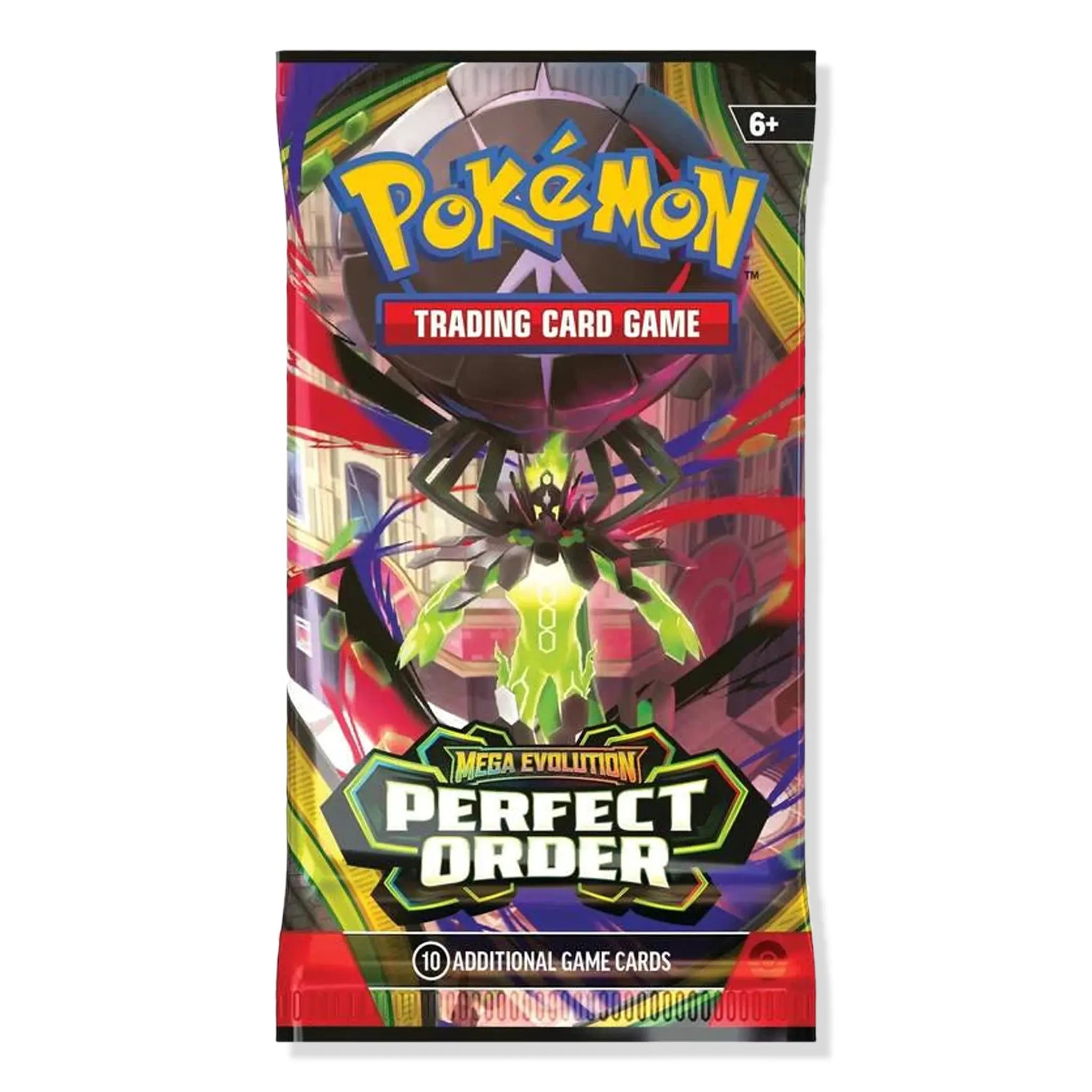 Card View of Pokémon Mega Evolution Perfect Order Booster Pack (Single)